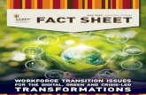 FACT SHEET MAY 2020 1 2020-05-04¢  FACT SHEET AY WORKFORCE TRANSITION ISSUES FOR THE DIGITAL, GREEN