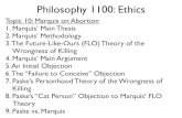 Philosophy 1100: Ethics - University of Colorado heathwoo/phil1100FA14/1100... Philosophy 1100: Ethics