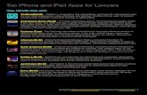 Top iPhone and iPad Apps for Lawyers - Attorney at ... Top iPhone and iPad Apps for Lawyers TRIAL AND