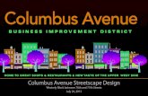 Columbus Avenue Streetscape Design - New Columbus Avenue Streetscape Design 13 New Taste of the UWS event at I.S. 44 Streetscape - 76th to 77th :: Site Analysis :: Dynamic Space. The