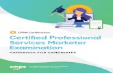CPSM Certi cation Certi ed Professional Services Marketer ... CPSM Certi cation Certified Professional