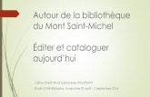 Autour de la biblioth£¨que du Mont Saint-Michel ... 2016/08/31 ¢  Catalogage des livres anciens Le signalement