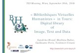 ¢« Biblioth£¨ques Virtuelles Humanistes ¢» in Tours: Digital ... ... ¢« Biblioth£¨ques Virtuelles Humanistes