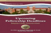 Upcoming Fellowship Deadlines - Florida State University For graduate research or study at universities