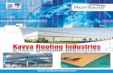Kavya Roofing Brouchure sheets, Roofing accessories, Pre-Engineered Steel Buildings and Architect Design,
