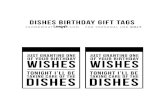 DISHES BIRTHDAY GIFT TAGS ¢©SOMEWHAT ... DISHES BIRTHDAY GIFT TAGS ¢©SOMEWHAT WISHES DISHES .COM FOR