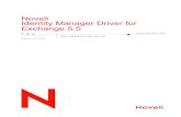 Novell Identity Manager Driver for Exchange 5 Introducing the Identity Manager Driver for Exchange 11