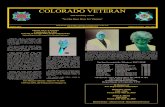 COLORADO VETERAN Veteran...¢  Colorado Veteran (ISSN 1056-0807) is published quarterly Feb., May., Aug.,