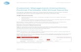 Customer Management Instructions: Fortinet FortiGate-VM ... â€¢ Fortinet FortiGate-VM Configuration