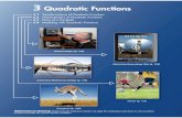 3 Quadratic Functions - Mr Teague's 3 Quadratic Functions 3.1 Transformations of Quadratic Functions