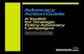 Advocacy Action Guide - Prevent Epidemics ... Successful advocacy campaigns take time. Even if you don¢â‚¬â„¢t