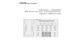 7210 / 7220 IP Centrex Telephone User 2 Tone Commander 7210/7220 User Manual Controls and Indicators