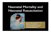 Neonatal Mortality and Neonatal Resuscitation - Session 2 - Neonatal Resuscitat¢  Neonatal resuscitation