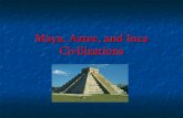 Maya, Aztec, and Inca Civilizations - ... Maya, Aztec, and Inca Civilizations Author Seth2081 Created