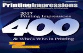 2017 Printing Impressions - Thomson Reuterscor ... Individual printing companies that are part of larger