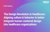 The Design Revolution in Healthcare: Aligning culture ... Design Ops Journey Maps Participatory Design