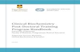 Clinical Biochemistry Post-Doctoral Training Program Handbook 2019-10-25¢  Clinical Biochemistry Postdoctoral
