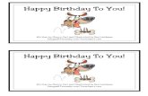 Happy Birthday To You! - Carl's With Words/Happy Birthday...¢  2019-10-22¢  Happy Birthday To You! Written