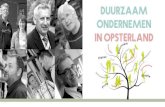 ondernemen in Opsterland - DGMR Duurzaam ondernemen in...¢  Duurzaam ondernemen of maatschappelijk verantwoord