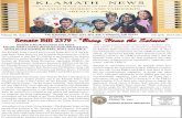 THE OFFICIAL PUBLICATIOn OF THE KLAmATH ... Page 1, Klamath News 2010 The Klamath Tribes, P.O. Box 436,