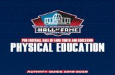 PRO FOOTBALL HALL OF FAME YOUTH AnD EDUCATIOn Football Player Goals/Objectives: Students will: ¢â‚¬¢ Students