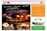 The GCS Newsletter ... 1 March GCS Night 2013 4-8 March The GCS Library Week 7 March Tsiknopempti @