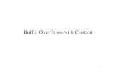 Buffer Overflows with Content - Lamar bsun/forensics/slides/ ¢  2007-08-28¢  Detecting Buffer