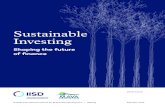 Sustainable Investing: Shaping the future of finance ... Sustainable Investing: Shaping the future of finance sustainable investing teams and ESG product and service offerings. Some