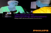 Ultrasound for demanding applications ... Transcranial Doppler Urology Vascular Large, high resolution,