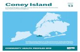 Coney Island DI COMMUNITY 13 BROOKLYN STRICT · PDF file COMMUNITY HEALTH PROFILES 2018: CONEY ISLAND 1 COMMUNITY HEALTH PROFILES 2018 13 BROOKLYN COMMUNITY Coney Island DISTRICT Including