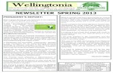 NEWSLETTER SPRING 2013 - Ballarat Botanical Gardens ¢â‚¬©Wellingtonia¢â‚¬â„¢ Spring Edition 2013 Page 4 TRAVELLING