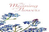Flowers The Meaning The of Flowers - Legacy Pro · PDF file 2019-12-18 · emotion. Its flowers bloom seasonally, so if planted, it can serve as an ongoing reminder of the giver’s