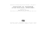 POLITICAL POWER AND SOCIAL THEORY 2013-02-05¢  POLITICAL POWER AND SOCIAL THEORY VOLUME 17 POLITICAL