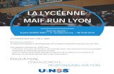 LA LYC£â€°ENNE MAIF Run LYON Title: LA LYC£â€°ENNE MAIF Run LYON Author: Union Nationale du Sport Scolaire