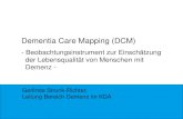 Dementia Care Mapping (DCM) ... Dementia Care Mapping (DCM) - Beobachtungsinstrument zur Einsch£¤tzung