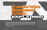 TECH TALK TRANSPORTATION MANAGEMENT SYSTEM 2019-12-09¢  On-premise, cloud compatible solutions and SaaS