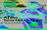 9891p Heart of Change bleed - Panos At the heart of change was written by Mark Wilson, Executive Director