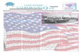 LAKE KIOWA Celebrate COMMUNIQUE Lake Kiowa at 2019-10-29¢  LAKE KIOWA COMMUNIQUE Vol. 24 - No. 7 Official