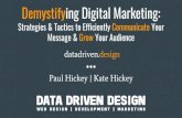 Demystifying Digital Marketing ... Demystifying Digital Marketing: Strategies & Tactics to Efficiently
