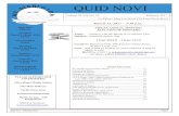 Quid Novi Quid Novi ¢â‚¬â€œ February 2017 Page 1 QUID NOVI 2016-2017 Officers President Cheryl L. Kent,