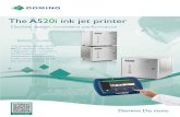 The A5 20i ink jet printer - Theodorou The A5 20i ink jet printer Flexible design, consistent performance