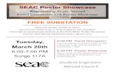 SEAC Poster Showcase - Index | Global Education ... SEAC Poster Showcase Engineering Study Abroad Panel