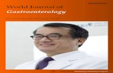 ISSN 2219-2840 (online) World Journal of Gastroenterology gastrointestinal endoscopy, gastrointestinal