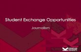 Journalism - Kwantlen Polytechnic Exchange Opportunities Journalism FH Wien, University of Applied Science