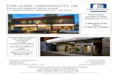 FOR LEASE | OREGON CITY, OR ... Personal creative office suites. 511 MAIN STREET, OREGON CITY, OR 97045