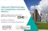 Adjuvant Radiotherapy for completely resected NSCLC Postoperative Radiotherapy for Elderly Patients