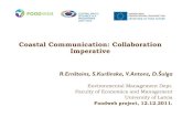 Coastal Communication: Collaboration ¢â‚¬¢ Co-operation with Slitere National Park, other organisations,