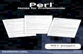 Perl Notes for Professionals - Perl Perl Notes for Professionals ¢® Notes for Professionals
