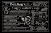 Reading Club Fun! Kids: color f in! Happy Mother¢â‚¬â„¢s Day! ... Happy Mother¢â‚¬â„¢s Day! I love Mother¢â‚¬â„¢s