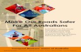 Make Our Roads Safer For All Australians Transport Workers¢â‚¬â„¢ Union of Australia Make Our Roads Safer